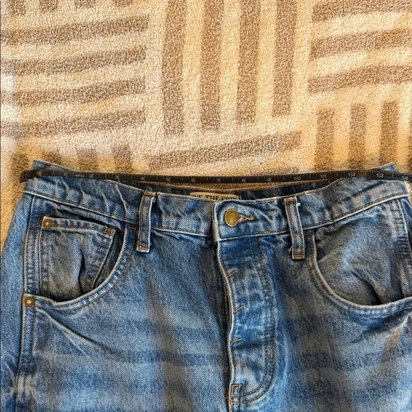 Good Luck Free People Barrel Jean - Picture 4 of 5